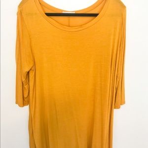Mustard tunic